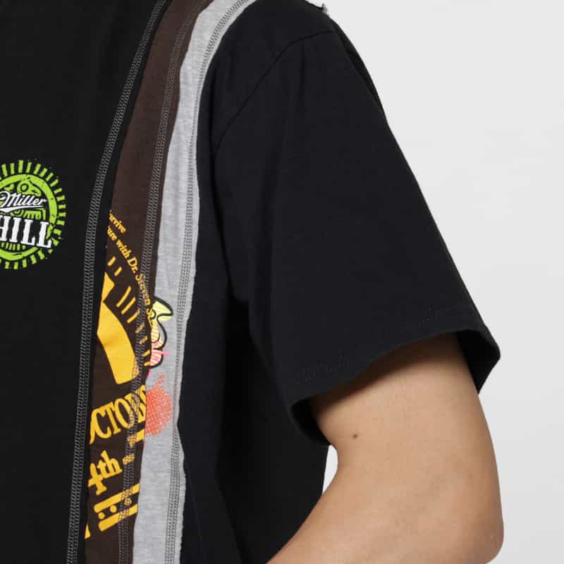 NEEDLES NEEDLES＜ニードルズ＞ コンビネーションカレッジTシャツ MULTI COLOR