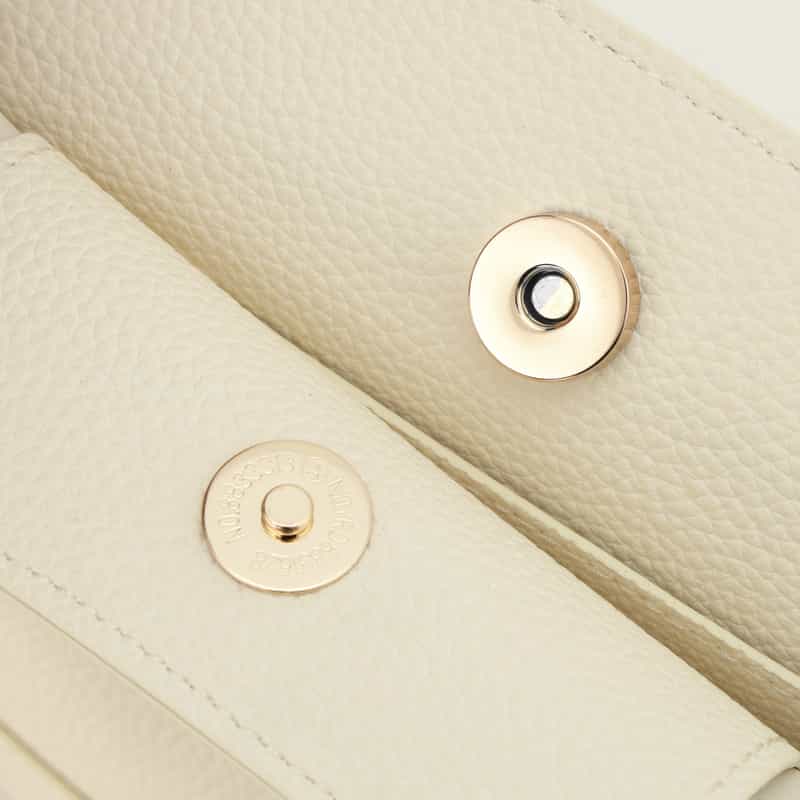 BARNEYS NEW YORK ロゴ入りマイクロファイバー ミニトートバッグ WHITE