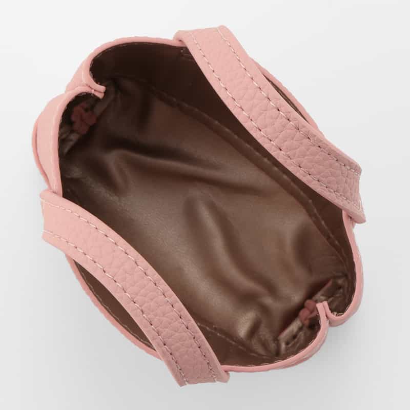 BARNEYS NEW YORK ロゴ入り バッグ型チャーム PINK