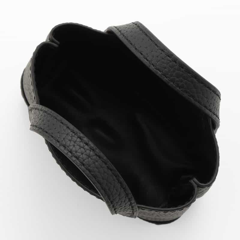 BARNEYS NEW YORK ロゴ入り バッグ型チャーム BLACK