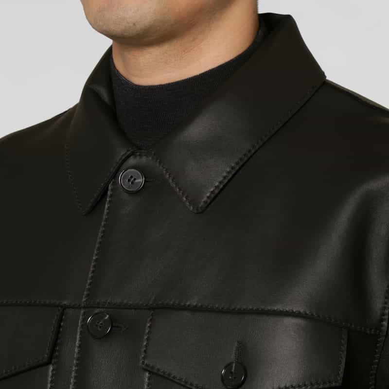 DESA 1972 DESA 1972＜デサ ナインティーンセブンティトゥー＞ レザージャケット BLACK
