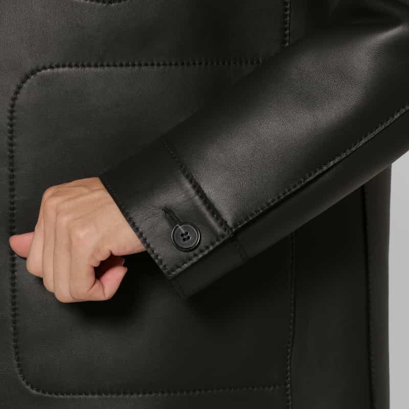DESA 1972 DESA 1972＜デサ ナインティーンセブンティトゥー＞ レザージャケット BLACK