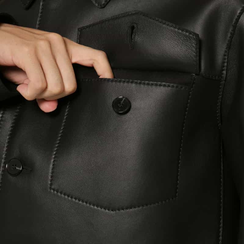 DESA 1972 DESA 1972＜デサ ナインティーンセブンティトゥー＞ レザージャケット BLACK