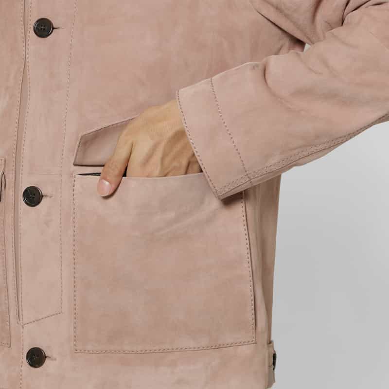 DESA 1972 DESA 1972＜デサ ナインティーンセブンティトゥー＞ スエードジャケット BEIGE