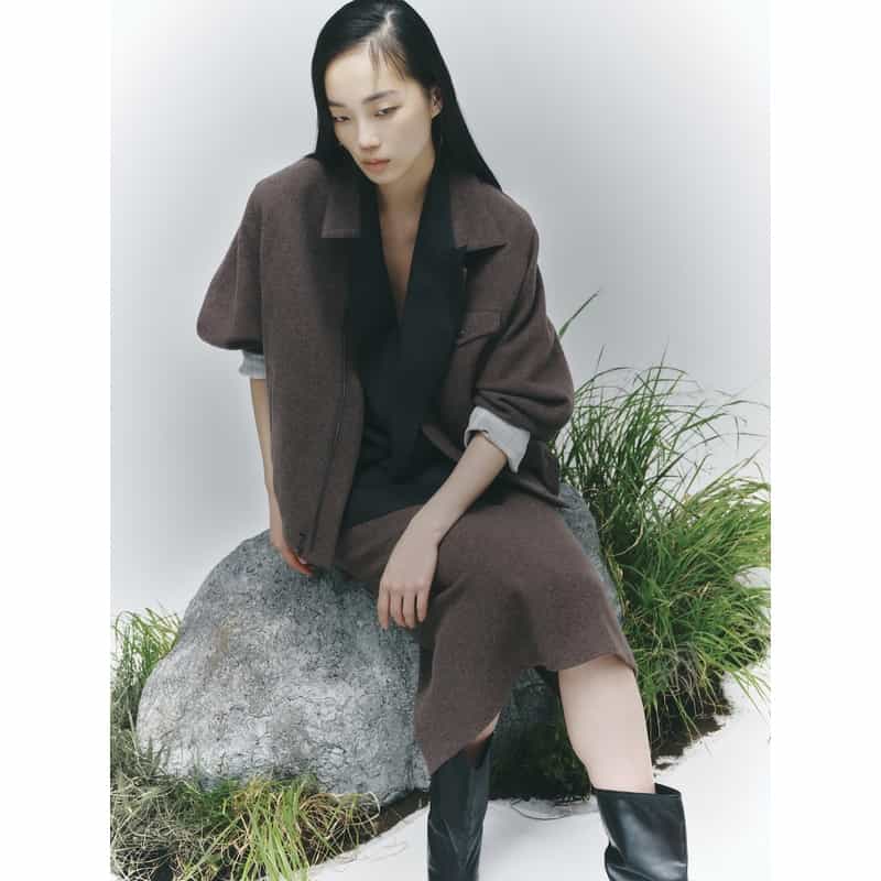 BARNEYS NEW YORK by IRENISA　ジップアップジャージージャケット