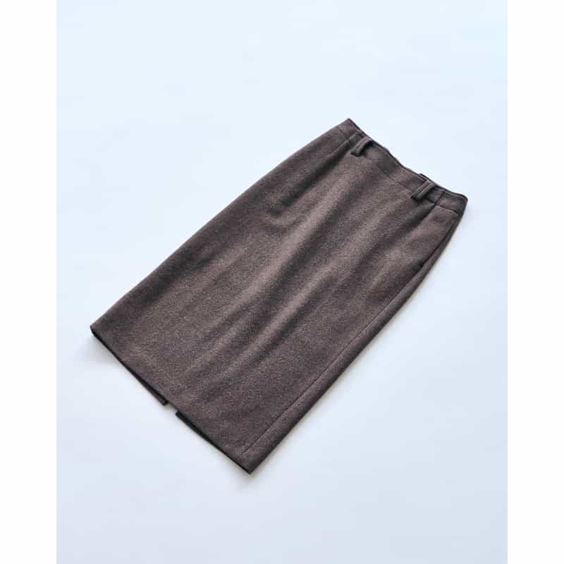 BARNEYS NEW YORK BARNEYS NEW YORK by IRENISA　ジャージータイトスカート BROWN