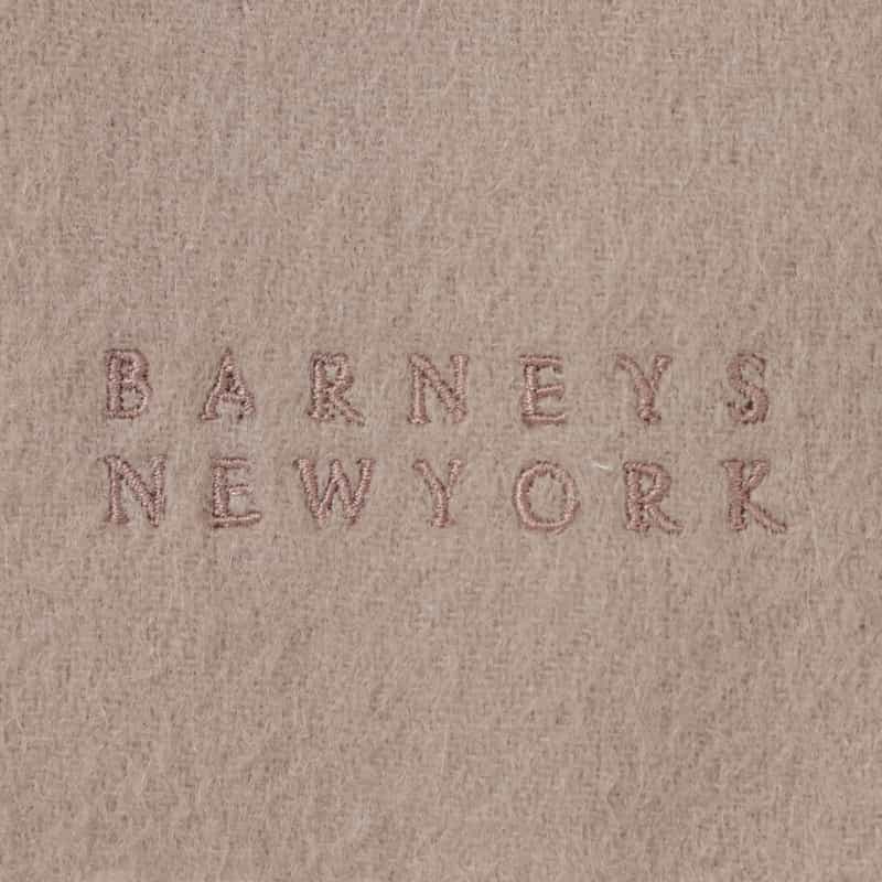 BARNEYS NEW YORK カシミヤマフラー BEIGE