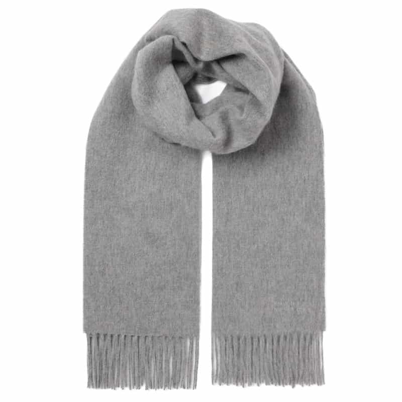 BARNEYS NEW YORK カシミヤマフラー GRAY