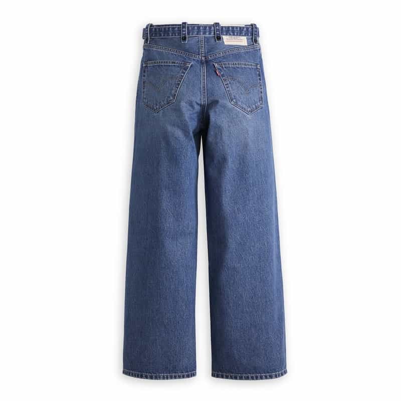 SACAI SACAI ＜サカイ＞ リーバイス コラボレート ワイドデニムパンツ BLUE