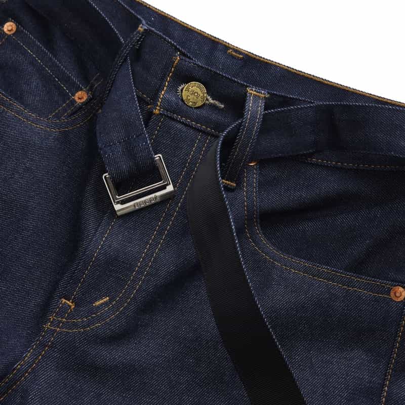 SACAI SACAI ＜サカイ＞ リーバイス コラボレート フレアデニムパンツ NAVY