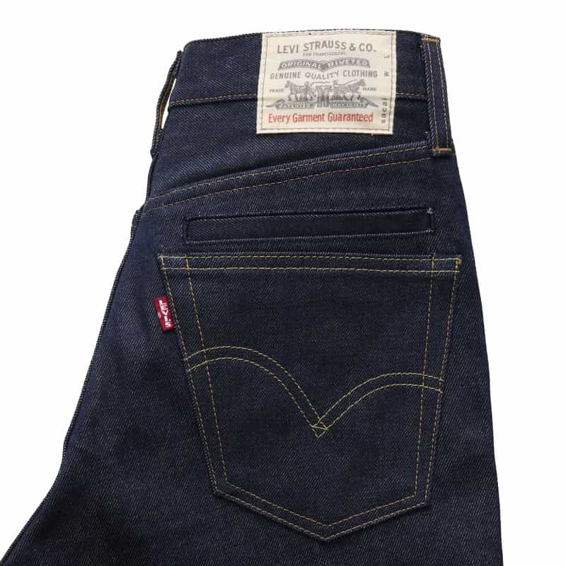 SACAI SACAI ＜サカイ＞ リーバイス コラボレート フレアデニムパンツ NAVY