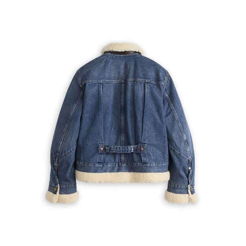 SACAI SACAI ＜サカイ＞ リーバイス コラボレート コンビネーションデニムジャケット BLUE