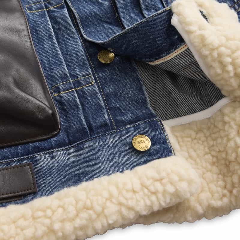 SACAI SACAI ＜サカイ＞ リーバイス コラボレート コンビネーションデニムジャケット BLUE