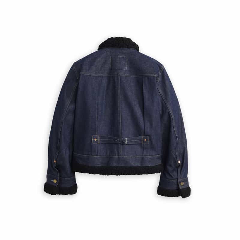 SACAI SACAI ＜サカイ＞ リーバイス コラボレート コンビネーションデニムジャケット NAVY