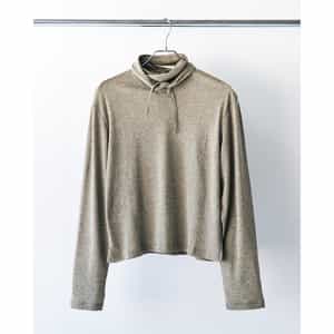 BARNEYS NEW YORK by KANAKO SAKAI　グリッタージャージーボウタイカットソー