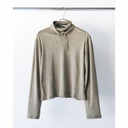 BARNEYS NEW YORK by KANAKO SAKAI　グリッタージャージーボウタイカットソー