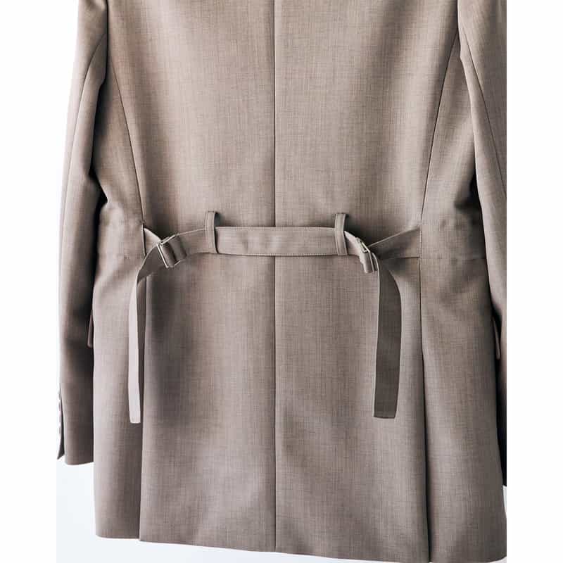 BARNEYS NEW YORK BARNEYS NEW YORK by KANAKO SAKAI　シングルブレストジャケット BEIGE