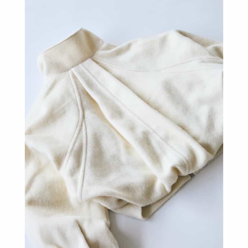 BARNEYS NEW YORK BARNEYS NEW YORK by KANAKO SAKAI　モヘヤシャギーブルゾン WHITE