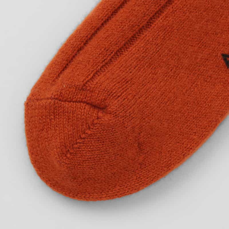 ANT45 ANT45 ＜アント クワランタチンクエ＞ カシミヤ混リブソックス ORANGE