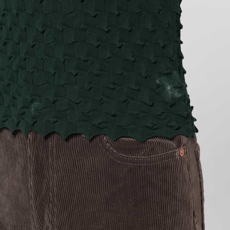 OPEN SESAME CLUB OPEN SESAME CLUB ＜オープン セサミ クラブ＞ シアーツイストニットプルオーバー GREEN