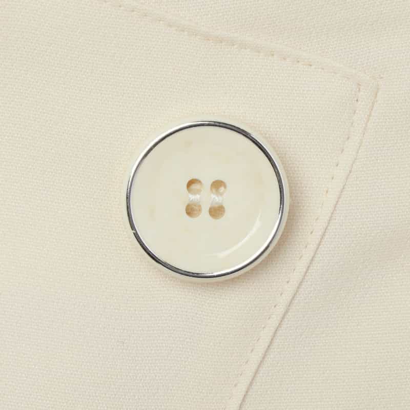 BARNEYS NEW YORK セットアップ ダブルクロス 2タックワイドパンツ OFF WHITE