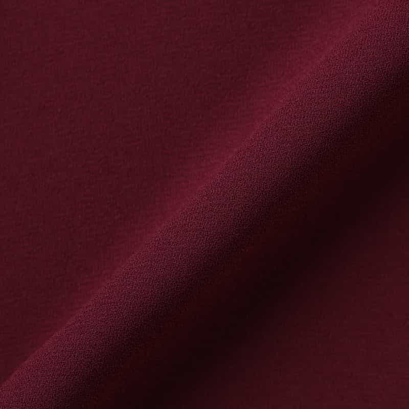 BARNEYS NEW YORK スタンドカラー タックデザイン パールボタンブラウス PURPLE