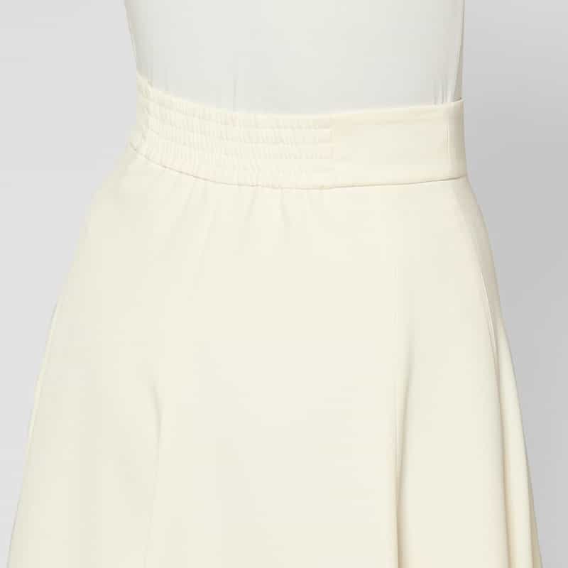 BARNEYS NEW YORK セットアップ ダブルクロス フレアスカート OFF WHITE