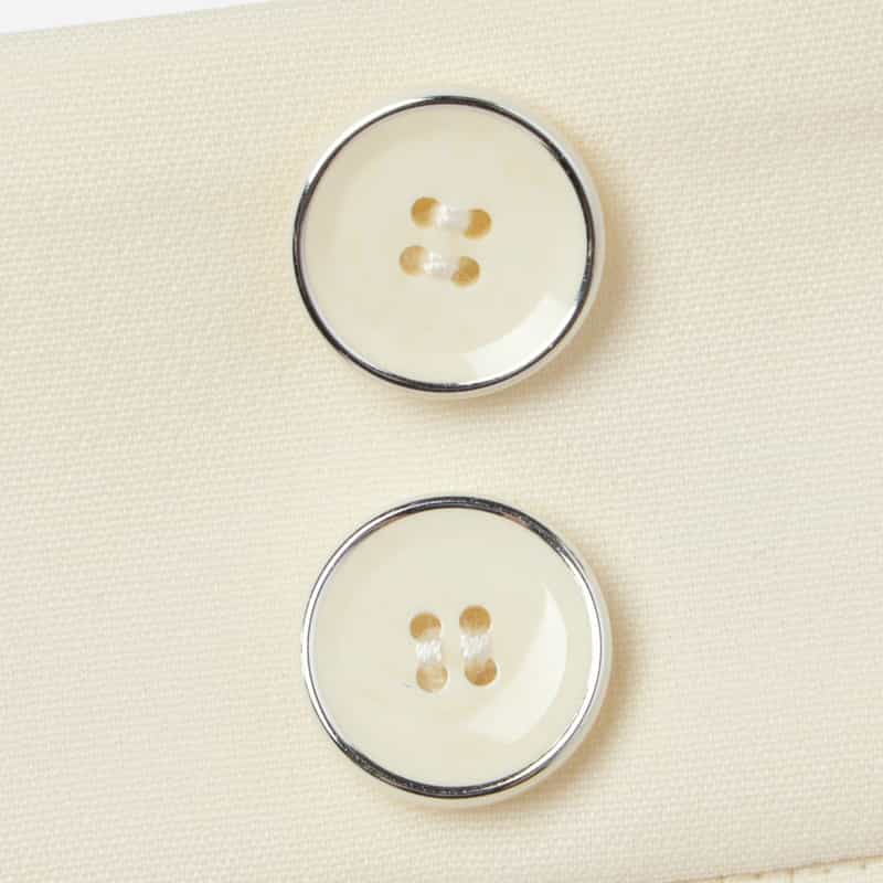 BARNEYS NEW YORK セットアップ ダブルクロス フレアスカート OFF WHITE