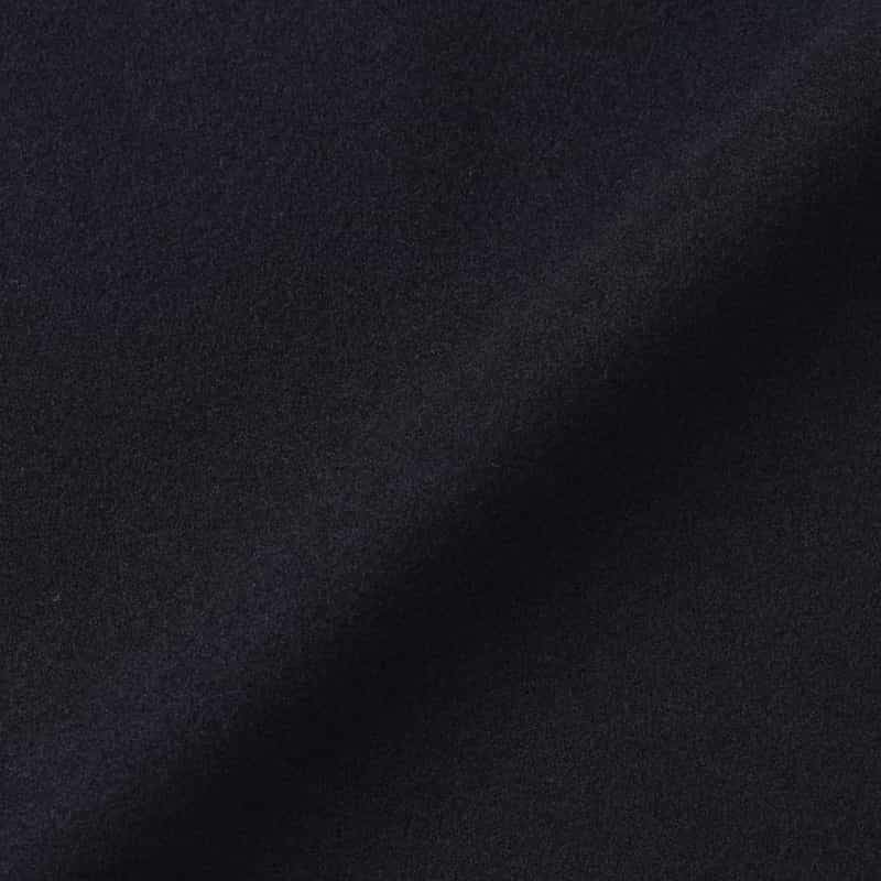 BARNEYS NEW YORK セットアップ ウォッシャブル メルトン風素材ブラウス NAVY