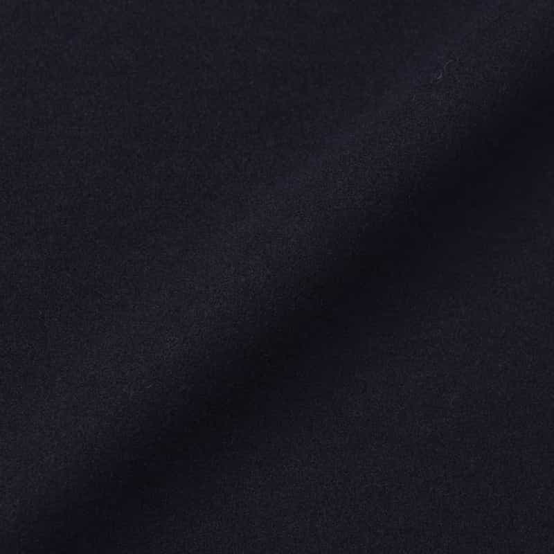 BARNEYS NEW YORK セットアップ ウォッシャブル メルトン風素材ワイドパンツ NAVY