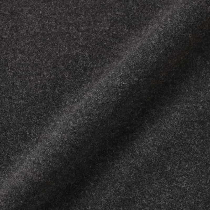 BARNEYS NEW YORK セットアップ ウォッシャブル メルトン風素材ワイドパンツ DARK GRAY
