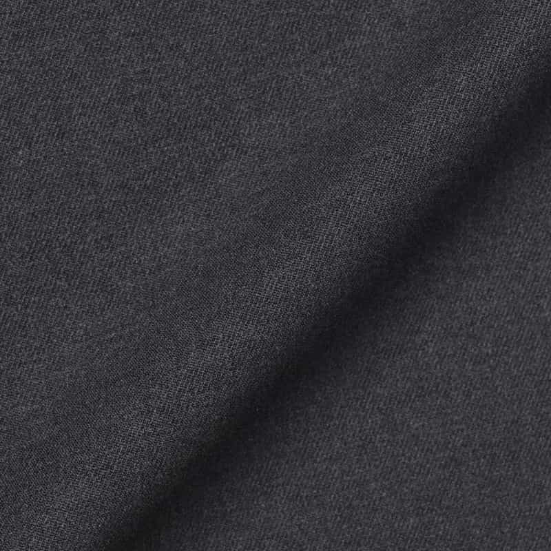 BARNEYS NEW YORK ウォッシャブル ウールライク ボウタイドレス GRAY