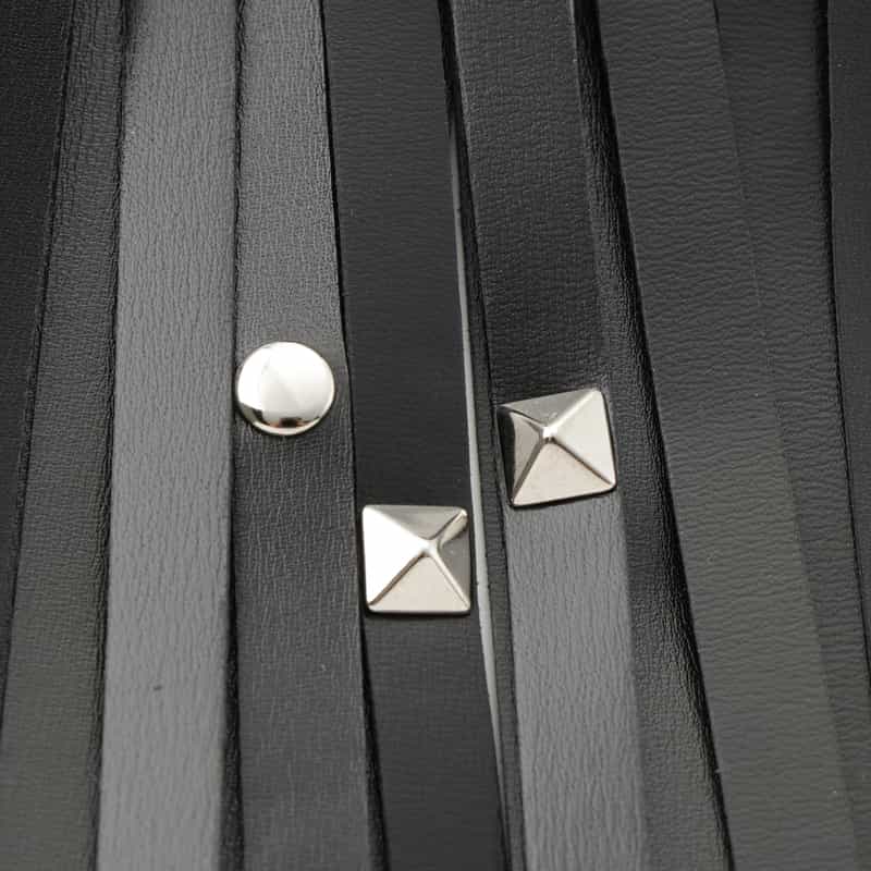 VAQUERA VAQUERA ＜ヴァケラ＞ フリンジデザインワンハンドルバッグ BLACK