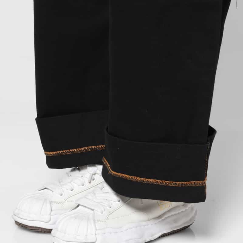 VAQUERA VAQUERA ＜ヴァケラ＞ ステッチデザインデニムパンツ BLACK