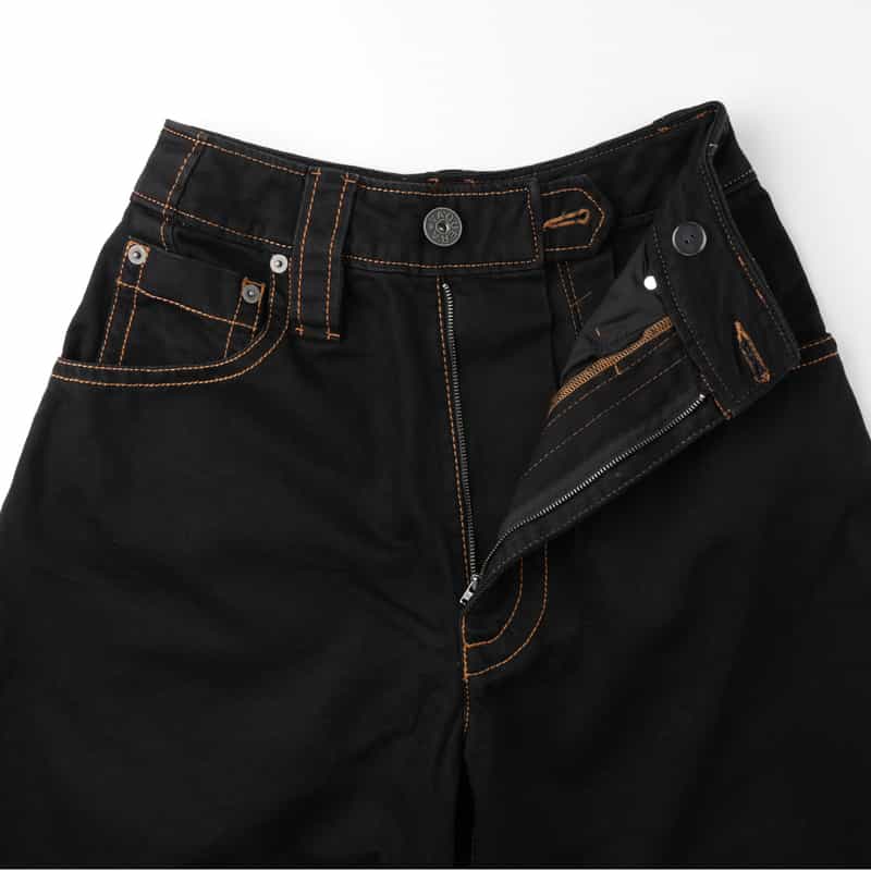 VAQUERA VAQUERA ＜ヴァケラ＞ ステッチデザインデニムパンツ BLACK