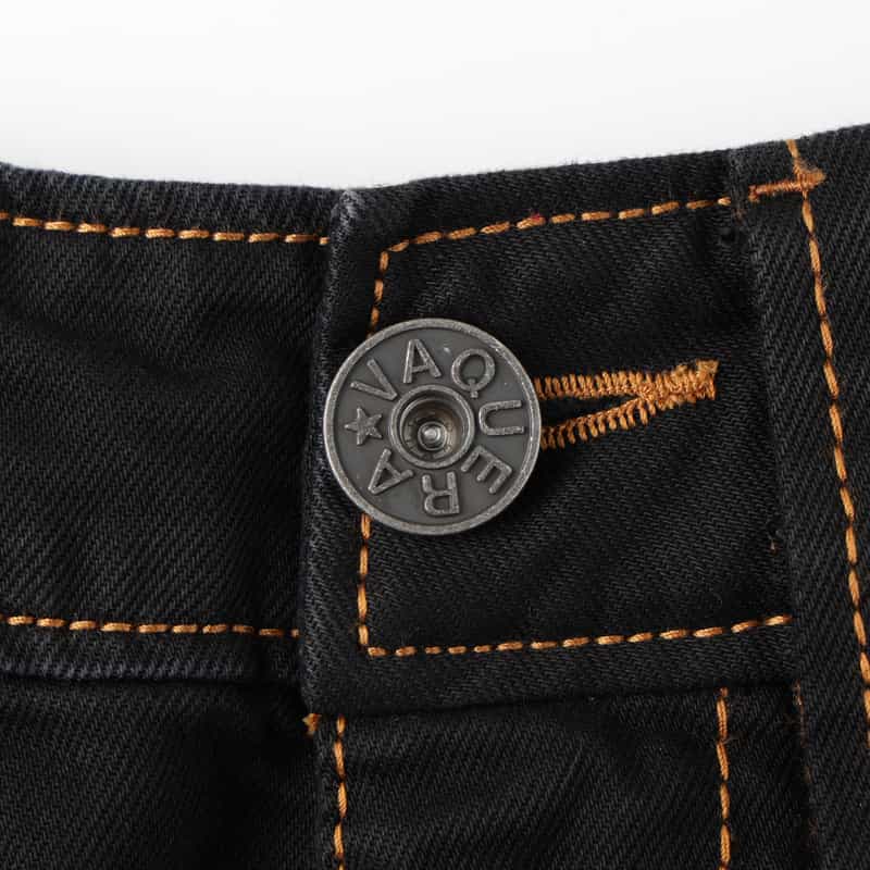 VAQUERA VAQUERA ＜ヴァケラ＞ ステッチデザインデニムパンツ BLACK