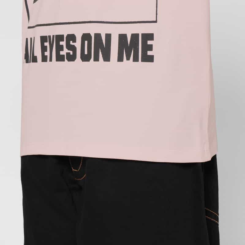 VAQUERA VAQUERA ＜ヴァケラ＞ オーバーサイズ プリントTシャツ LT PINK