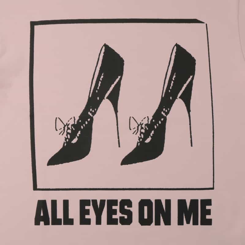 VAQUERA VAQUERA ＜ヴァケラ＞ オーバーサイズ プリントTシャツ LT PINK