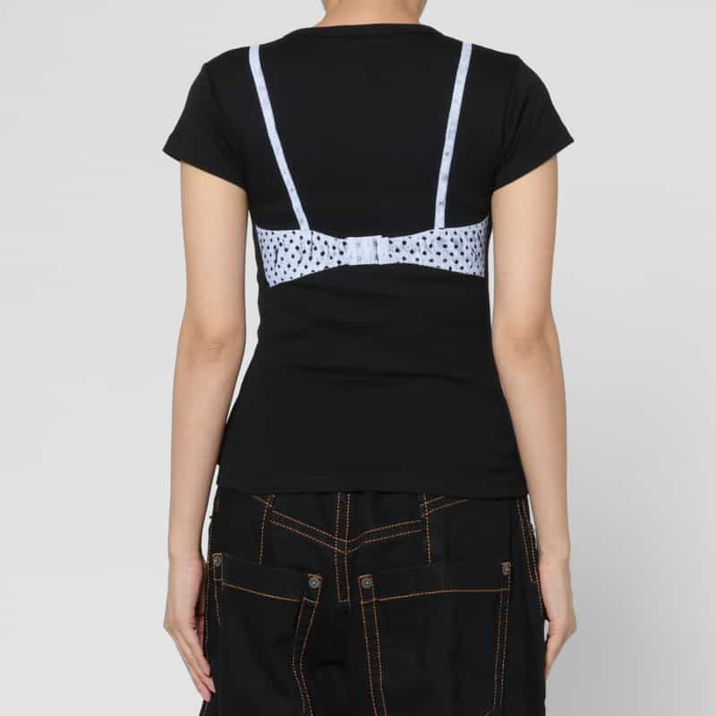 VAQUERA VAQUERA ＜ヴァケラ＞ グラフィックプリントベビーTシャツ BLACK