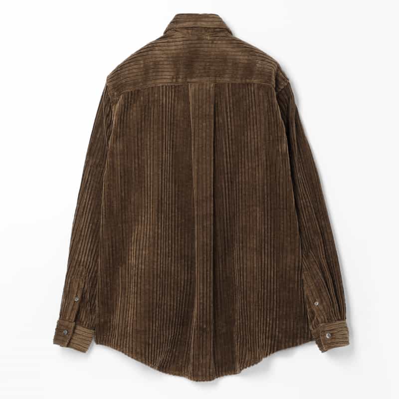 SOSHIOTSUKI SOSHIOTSUKI＜ソウシオオツキ＞ コーデュロイシャツ BROWN