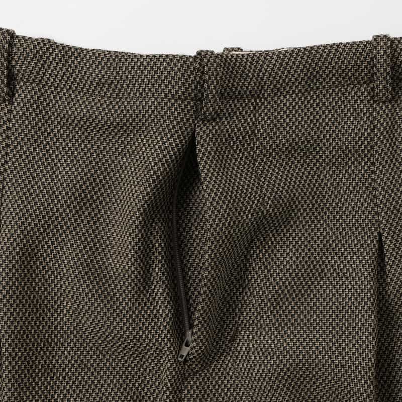 SOSHIOTSUKI SOSHIOTSUKI＜ソウシオオツキ＞ タック入りウールワイドパンツ GRAY