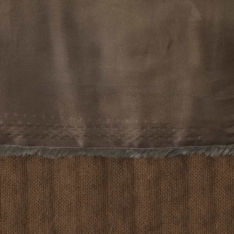 SOSHIOTSUKI SOSHIOTSUKI＜ソウシオオツキ＞ ハイウエストコーデュロイパンツ BROWN