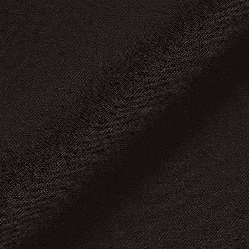 BARNEYS NEW YORK セットアップ ウォッシャブル ウールライク ジップデザインフラップジレ BLACK