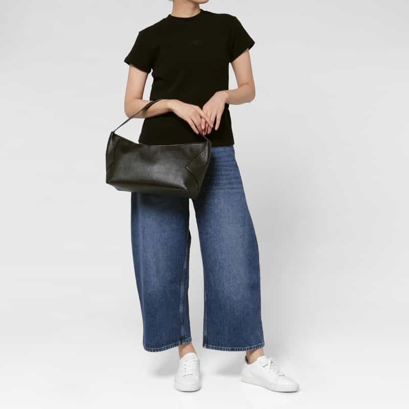 STUDIO NICHOLSON STUDIO NICHOLSON ＜スタジオ　ニコルソン＞ ワンハンドルバッグ BLACK