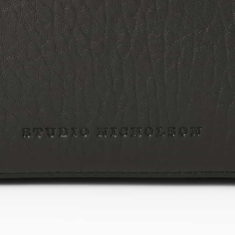 STUDIO NICHOLSON STUDIO NICHOLSON ＜スタジオ　ニコルソン＞ ワンハンドルバッグ BLACK