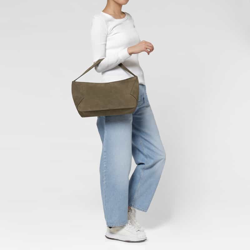 STUDIO NICHOLSON STUDIO NICHOLSON ＜スタジオ　ニコルソン＞ ワンハンドルバッグ KHAKI