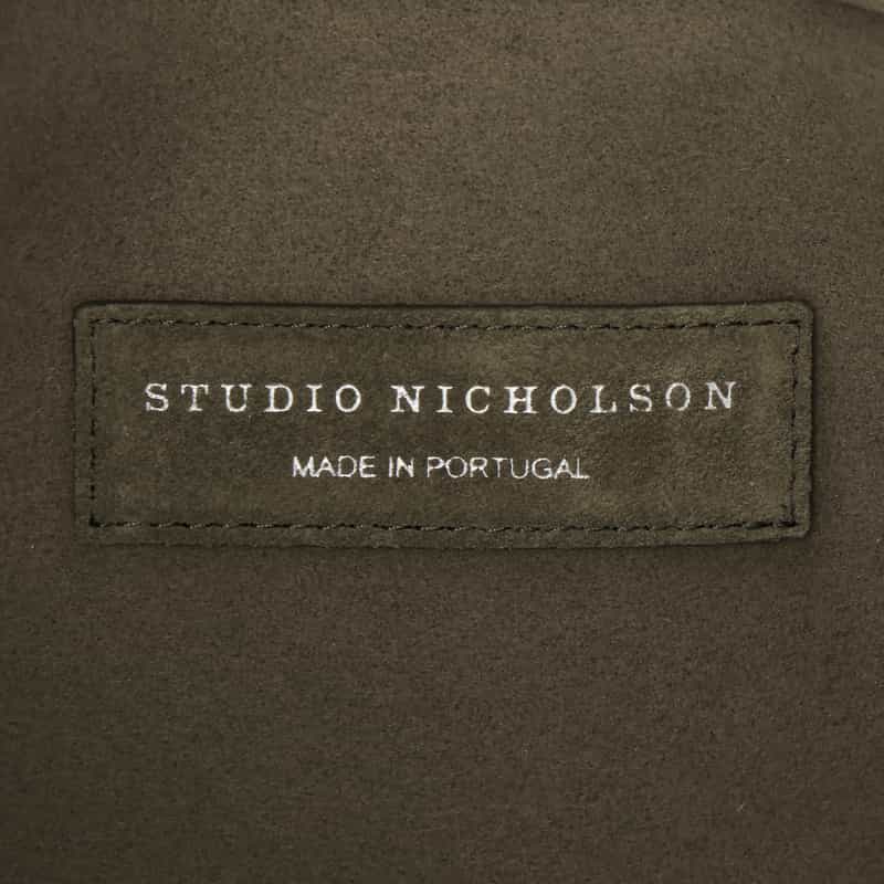 STUDIO NICHOLSON STUDIO NICHOLSON ＜スタジオ　ニコルソン＞ ワンハンドルバッグ KHAKI