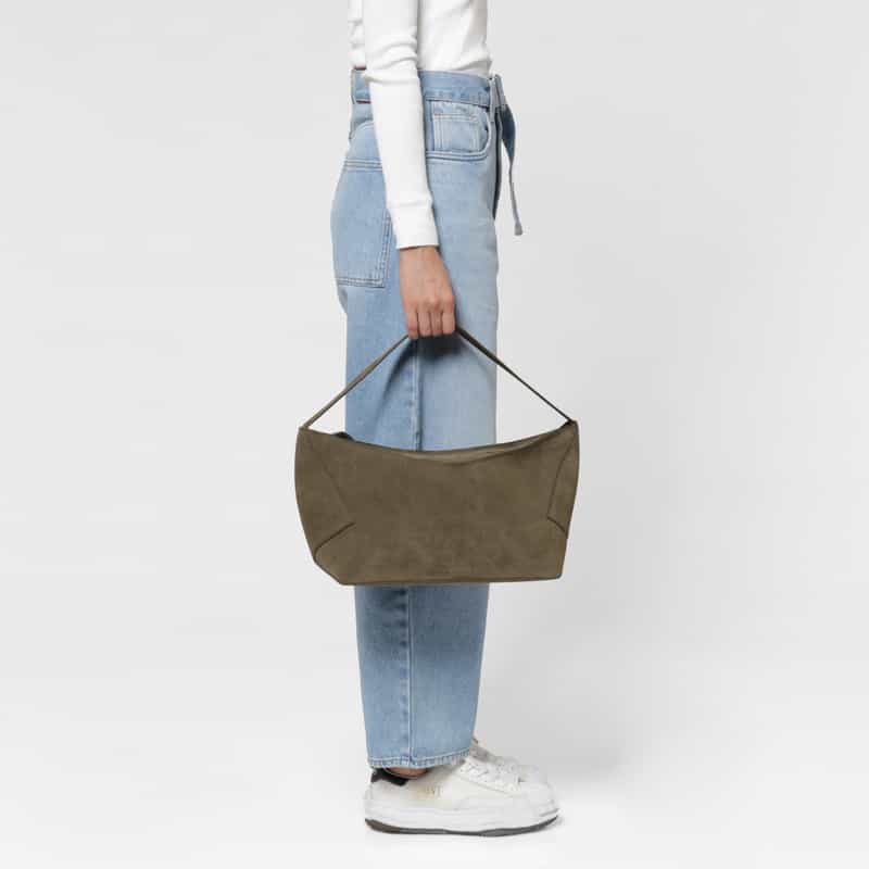 STUDIO NICHOLSON STUDIO NICHOLSON ＜スタジオ　ニコルソン＞ ワンハンドルバッグ KHAKI