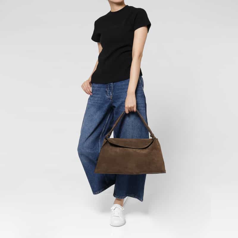STUDIO NICHOLSON STUDIO NICHOLSON ＜スタジオ　ニコルソン＞ ワンハンドルバッグ BROWN