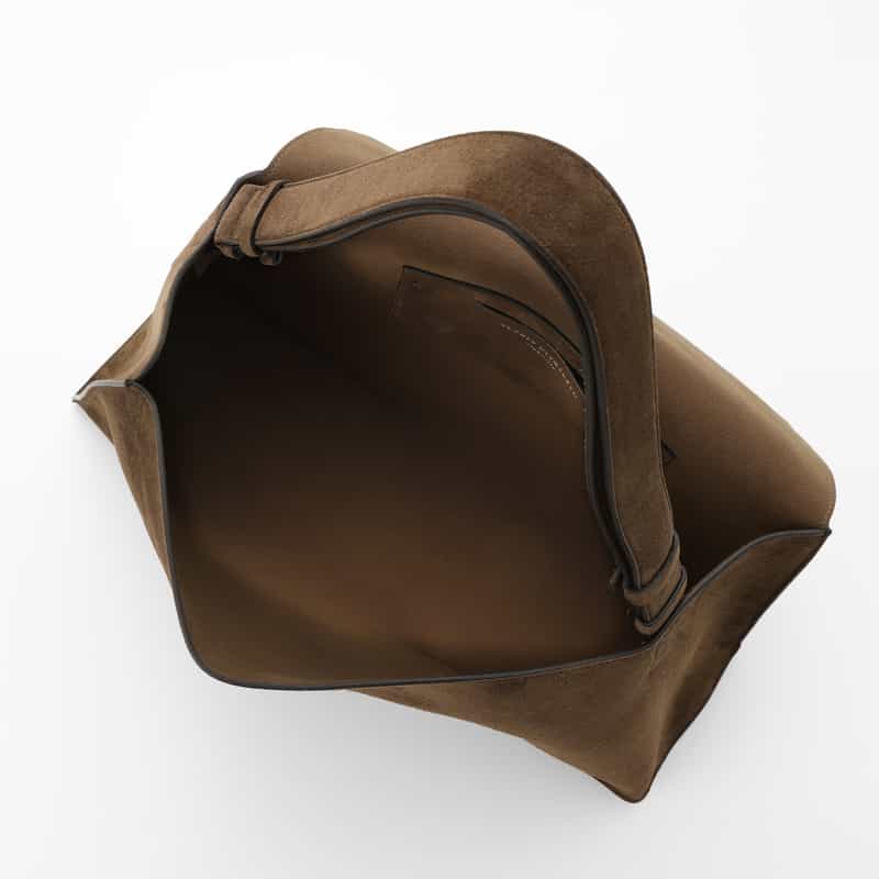 STUDIO NICHOLSON STUDIO NICHOLSON ＜スタジオ　ニコルソン＞ ワンハンドルバッグ BROWN